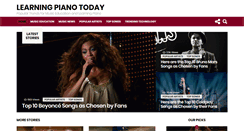 Desktop Screenshot of learningpianotoday.com